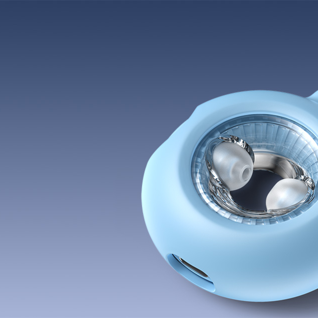 TWS Fülhallgató Choetech BH-T22 (kék) - 8