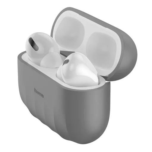 Baseus Shell Airpods Pro 1/2 tok szürke Baseus Shell Airpods Pro 1/2 tok szürke