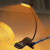 Wireless lámpa Glocusent ET-Head csíptetős olvasólámpa, USB-C 650mAh időzítő (Fekete) - 0. kép