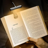 Wireless lámpa Glocusent ET-Head csíptetős olvasólámpa, USB-C 650mAh időzítő (Fekete) - 1. kép