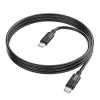 Borofone BX106 töltőkábel - Type C to Type C - 60W 3A 1 méter fekete - 0. kép