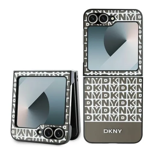 Original Case DKNY Repeat Pattern Bottom Stripe DKHCZF6PSOSPW Samsung Galaxy Z Flip 6 tok barna