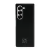 Eredeti DKNY Magsafe Bőr Fém Stílusú Logó DKHMZFD6PSMCSLK Samsung Galaxy Z Fold 6 fekete tok - 0. kép