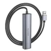 Borofone Adapter DH12 Fliptok 4 az 1-ben - USB 4xUSB 2.0 - 1,2 méter szürke - 3. kép