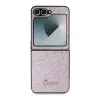 Eredeti DKNY 4G Glitter Script GUHCZF6HGGSHP tok Samsung Galaxy Z Flip 6 rózsaszín - 0. kép