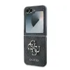 Original Case DKNY Leather 4G Metal Logo GUHCZF64GMGGR Samsung Galaxy Z Flip 6 tok fekete - 4. kép