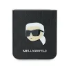 Eredeti Tok KARL LAGERFELD Saffiano Monogram KLHCZF6PGKSKIHK Samsung Galaxy Z Flip 6 fekete tok - 3. kép