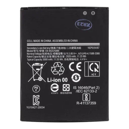 EB-BG525BBE akkumulátor Samsung Li-Ion 3000mAh (OEM)