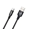 Wozinsky cable USB - microUSB 2,4A 1m black (WUC-M1B) - 0. kép