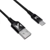 Wozinsky cable USB - microUSB 2,4A 1m black (WUC-M1B) - 1. kép