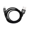 Wozinsky cable USB - microUSB 2,4A 1m black (WUC-M1B) - 2. kép