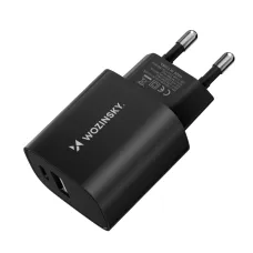 Wozinsky WGWCB USB-A USB-C 20W hálózati töltő - fekete