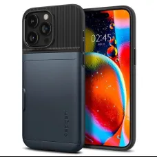 Spigen Slim Armor CS tok iPhone 15 Pro Max - kék