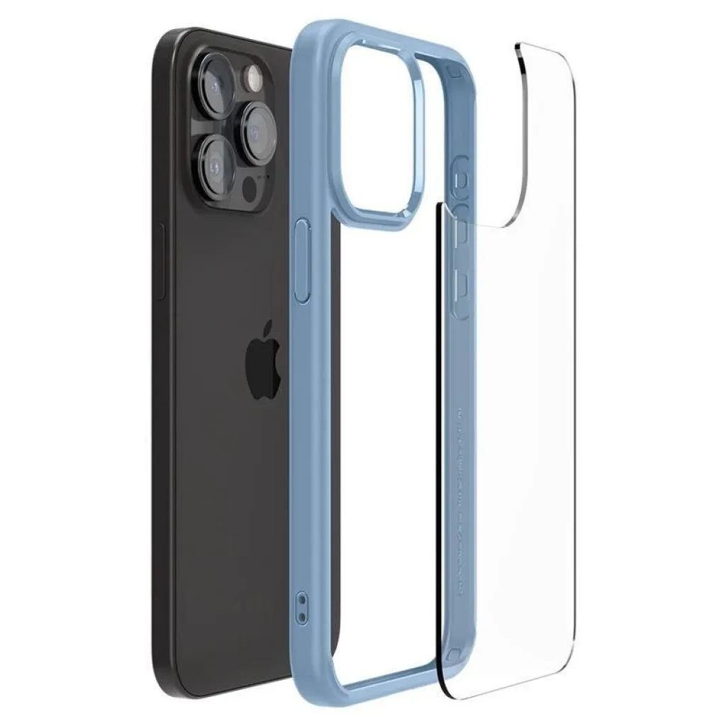  iPhone 15 Pro Max Sierra Blue Spigen Crystal Hybrid tok - 13