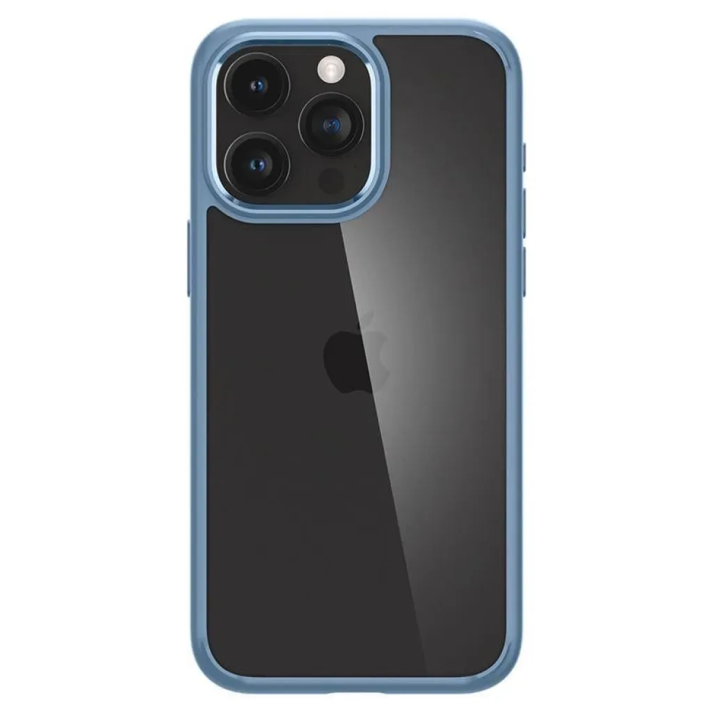  iPhone 15 Pro Max Sierra Blue Spigen Crystal Hybrid tok - 9