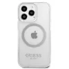 Guess Metal Outline MagSafe tok iPhone 13 Pro / iPhone 13 - ezüst - 1. kép