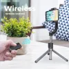 Combo selfie bot állvánnyal és távirányító bluetooth GIMBAL STABILIZÁTOR fekete SSTR-L08 - 0. kép