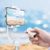 Combo selfie bot állvánnyal és Bluetooth távirányítóval GIMBAL STABILIZÁTORRAL fekete SSTR-L08 - 2. kép