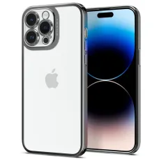 Spigen Optik Crystal iPhone 14 Pro Chrome Gray tok