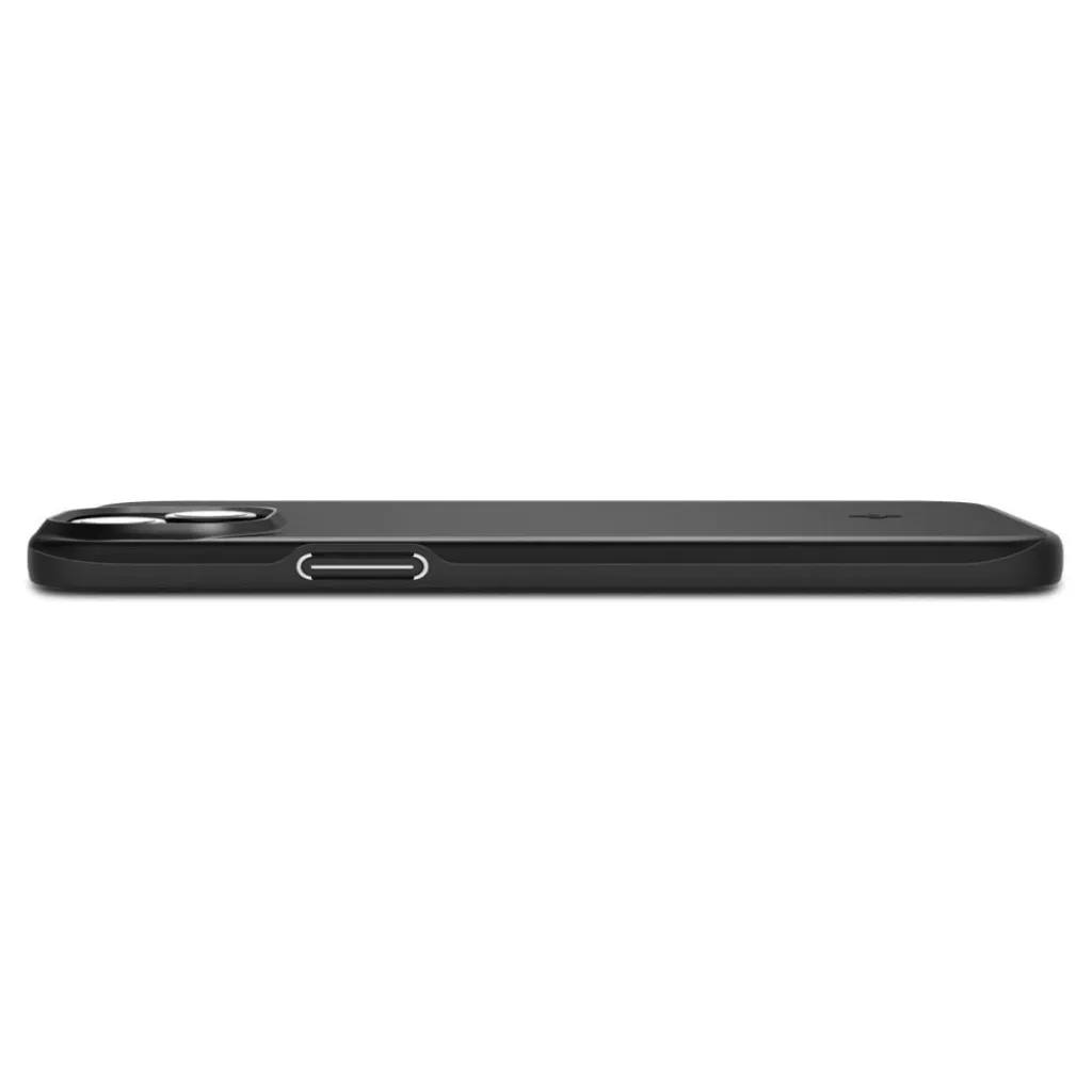  iPhone 15 Fekete Spigen THIN FIT tok - 9