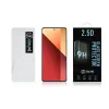 OBAL:ME 2.5D üvegfólia Xiaomi Redmi Note 13 Pro 4G/5G számára, áttetsző - 1. kép
