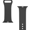 Tactical 456 Silicon Strap for Apple Watch 1/2/3/4/5/6/7/8/9/SE 38/40/41mm Black - 3. kép