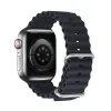 DUX DUCIS OCEAN WAVE szilikon szíj Apple Watch 42 / 44 / 45 mm grafit thumbnail