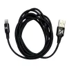 Wozinsky USB - Lightning kábel 2,4A 1m fekete (WUC-L1B) - 2. kép