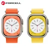 FORCELL F-DESIGN FA12 szíj az APPLE Watch 42 / 44 / 45 / 49 mm-hez narancs - 2. kép