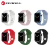 FORCELL F-DESIGN FA01 szíj APPLE Watch 42 / 44 / 45 / 49 mm számára púderszínű homok - 1. kép