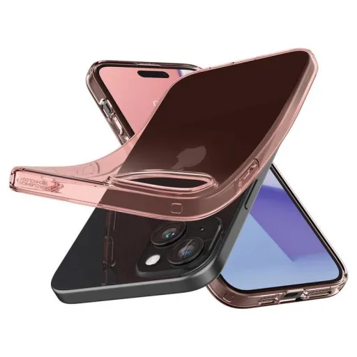 Spigen Crystal Flex, rose crystal tok - iPhone 15 Plus