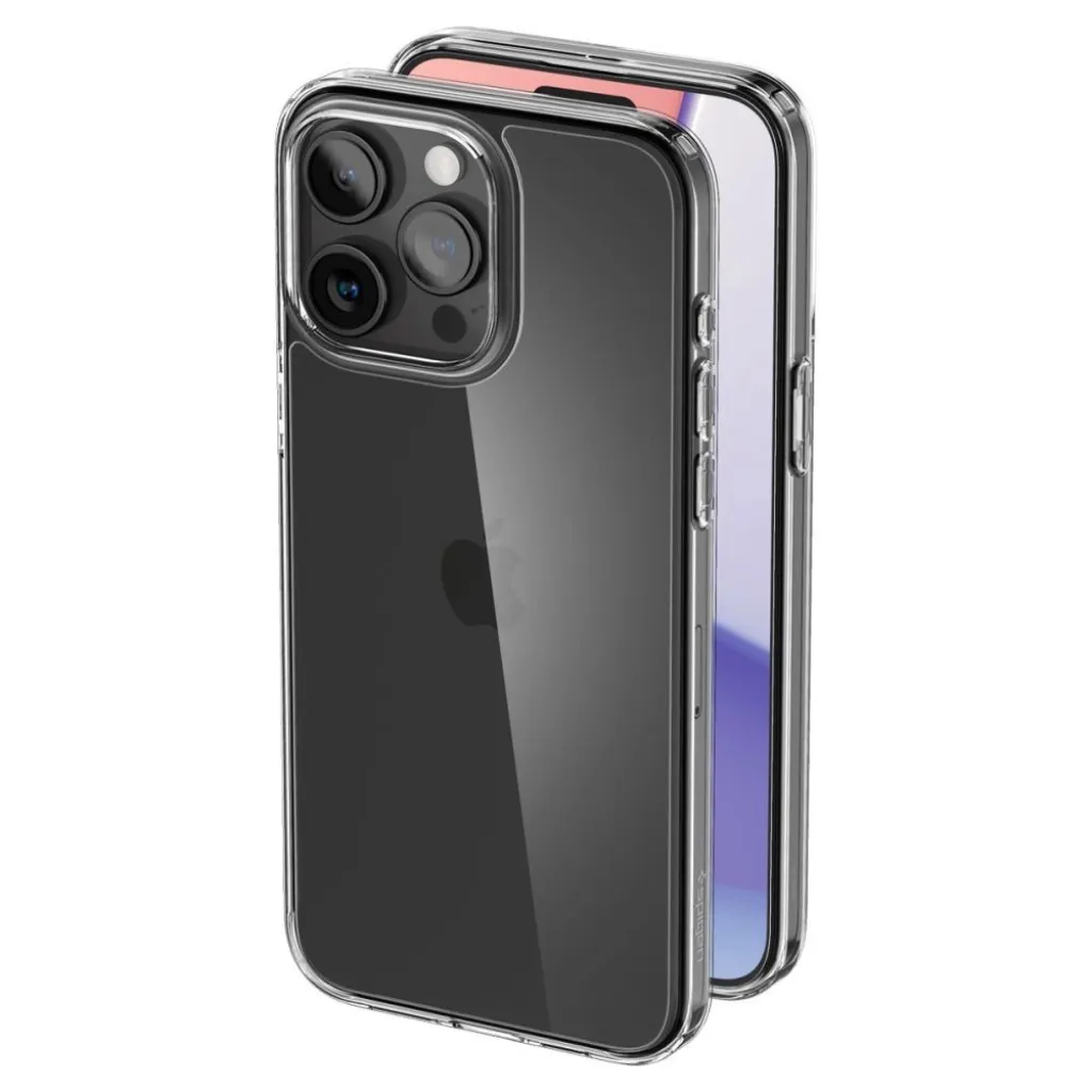  iPhone 15 Pro Crystal Clear Spigen AIRSKIN HYBRID tok - 8