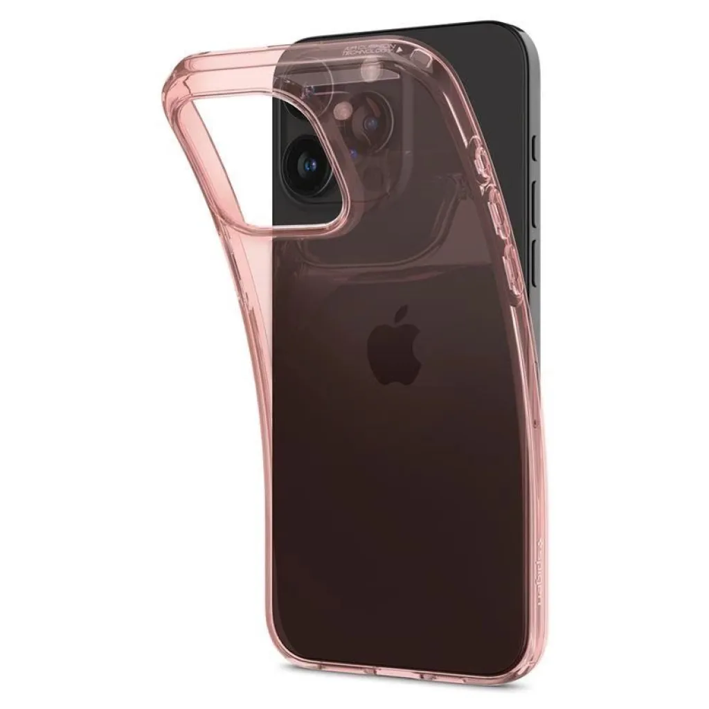  iPhone 15 Pro Max Spigen Crystal Flex, rose crystal tok - 7
