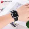 FORCELL F-DESIGN FA01 szíj Apple Watch 38 / 40 / 41 mm fekete - 1. kép