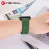 FORCELL F-DESIGN FA01 szíj APPLE Watch 42 / 44 / 45 / 49 mm-hez zöld - 1. kép