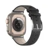 DUX DUCIS szíj YS valódi bőr Apple Watch 38 / 40 / 41 mm fekete - 0. kép