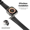 DUX DUCIS szíj YS valódi bőr Apple Watch 38 / 40 / 41 mm fekete - 1. kép