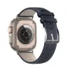 DUX DUCIS YS valódi bőr szíj Apple Watch 38 / 40 / 41 mm kék - 0. kép