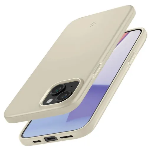 Spigen Thin Fit tok iPhone 15 Plus - bézs