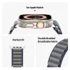 DUX DUCIS GS nylon szíj Apple Watch 42 / 44 / 45 / 49 mm kék - 4. kép