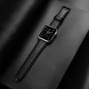 DUX DUCIS YA valódi bőrszíj Apple Watch 38/40/41 mm fekete - 4. kép