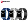 FORCELL F-DESIGN FA10 szíj APPLE Watch 42 / 44 / 45 / 49 mm fekete - 1. kép