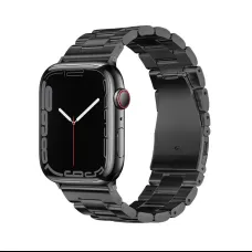 FORCELL F-DESIGN FA10 szíj APPLE Watch 42 / 44 / 45 / 49 mm fekete
