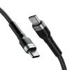 Wozinsky WNBCC2 USB-C / USB-C PD 65W kábel 2 m - fekete - 0. kép