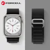 FORCELL F-DESIGN FA13 szíj Apple Watch 42 / 44 / 45 / 49 mm fekete - 1. kép