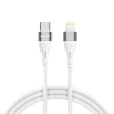 Wozinsky WSTCL2 Lightning / USB-C PD 27W kábel 2 m - fehér