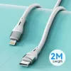 Wozinsky WSTCL2 Lightning / USB-C PD 27W kábel 2 m - fehér - 4. kép