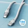 Wozinsky WSTCC1 USB-C / USB-C PD 65W kábel 1 m hosszú - fehér - 4. kép