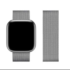 FORCELL F-DESIGN FA03 szíj Apple Watch 38 / 40 / 41 mm ezüst