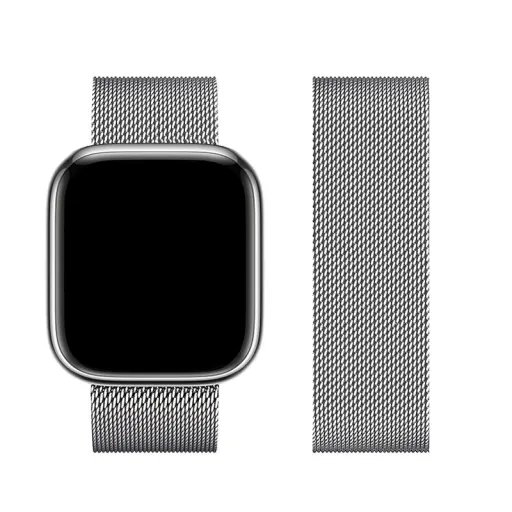 FORCELL F-DESIGN FA03 szíj Apple Watch 38 / 40 / 41 mm ezüst